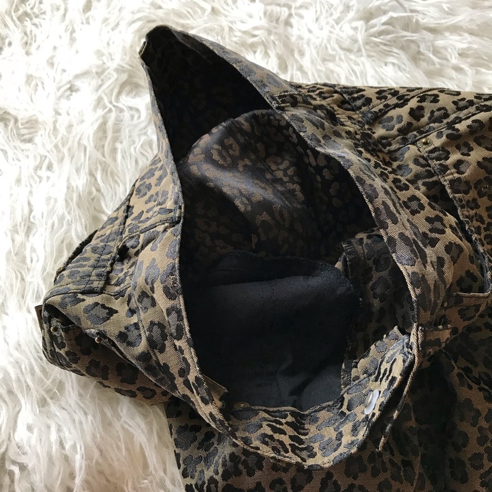 Vintage 1990’s Fendi Zucca Leopard Print Trousers - Picture 13 of 16